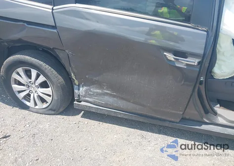 2014 Honda Odyssey Ex-L z USA, uszkodzony, nr VIN 5FNRL5H66EB003479